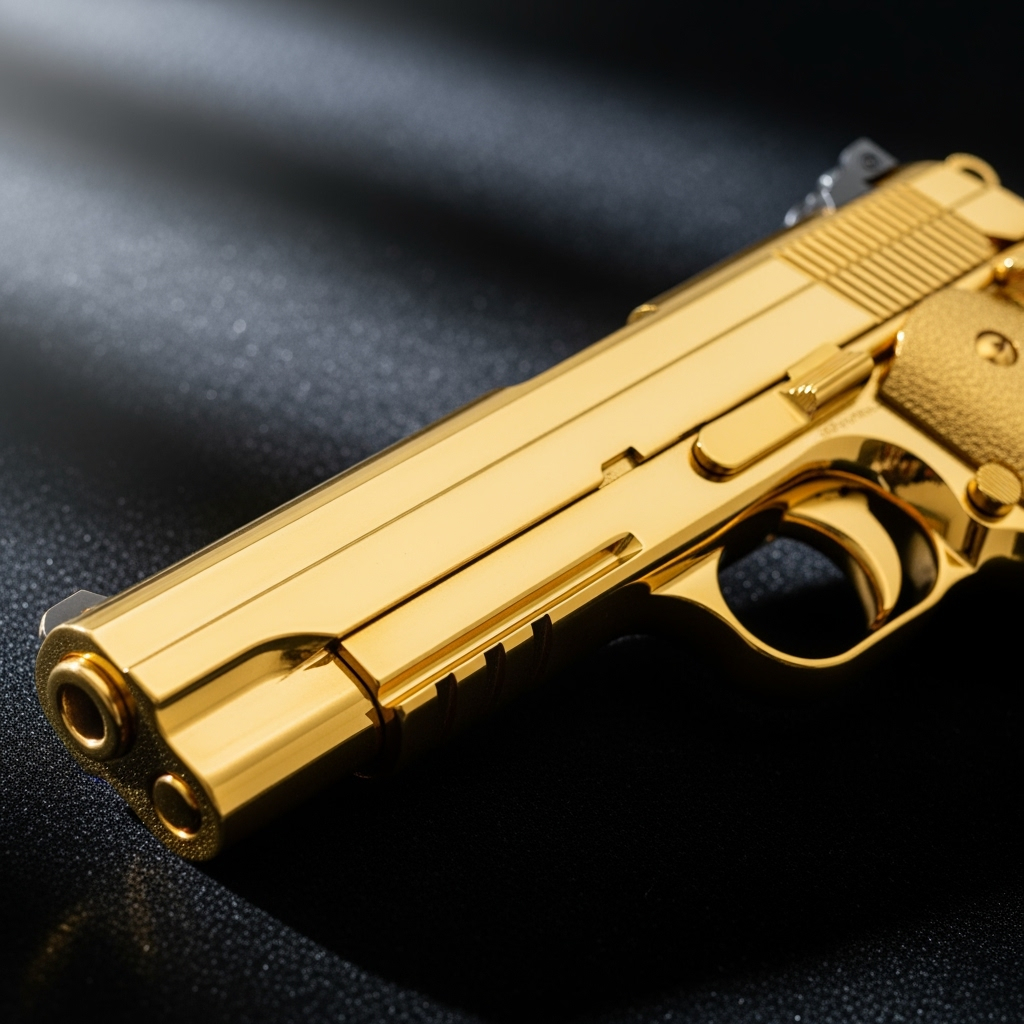 24K Gold plated firearm